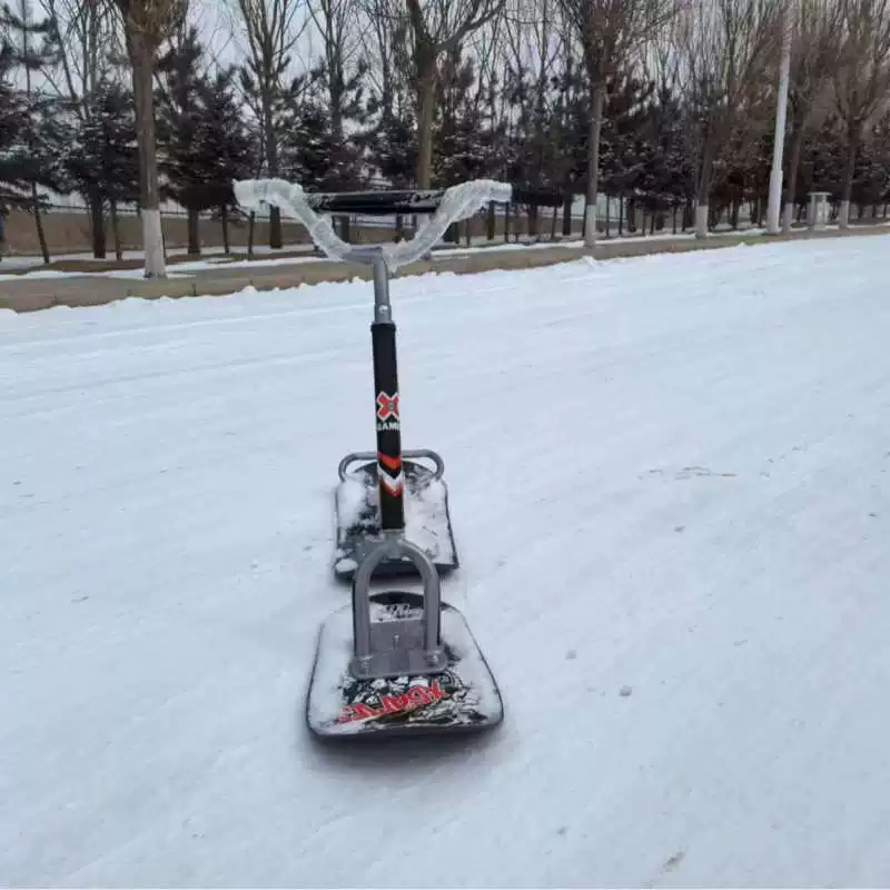 Ski snowboard double snowboard speed children's sled