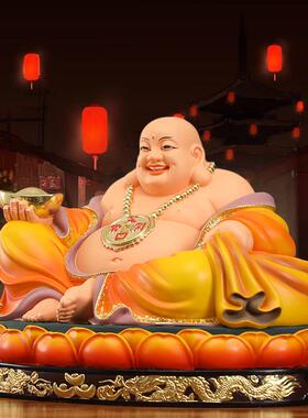 弥勒佛大肚笑佛家用供奉招财摆件公司开 业礼品开 心公司弥勒神像