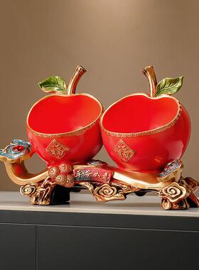 入户玄关放钥匙手表收纳摆件 进门鞋柜装饰品新房子乔迁新居摆件