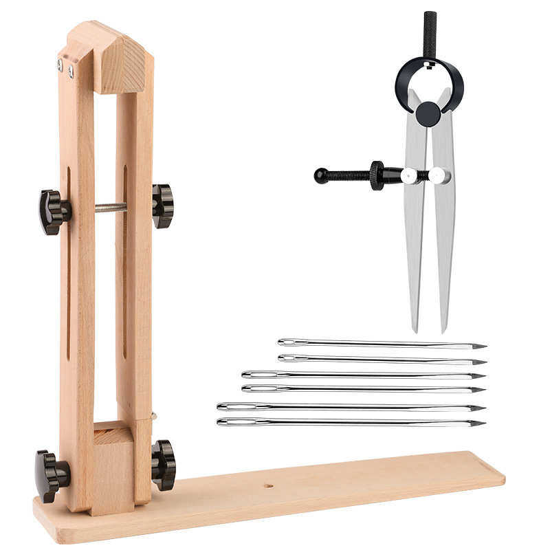 手缝木夹DIY手缝工具缝线木夹榉木皮革手缝木架手缝夹具,淘宝优惠券,粉丝福利购,淘宝优惠卷