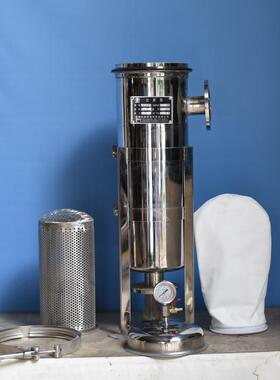 不锈钢袋式过滤器污水前置过滤工业型水处理固液分离器工厂直销