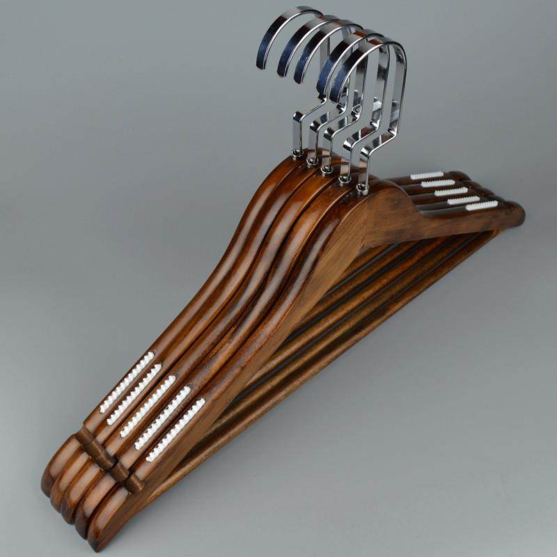 实木衣架子覆古批木质挂衣架滑发防家用衣架服装店痕酒无店晾465,淘宝优惠券,粉丝福利购,淘宝优惠卷