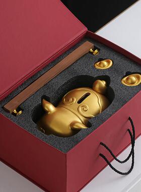 新家的100个快礼创意新递年招财进宝猪迁摆件办公室16820256好物