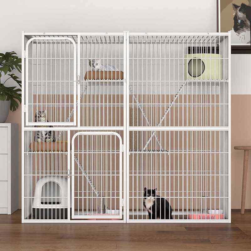 猫笼子超大自由空间猫咪繁殖别墅放猫窝猫爬架家用多功能繁育猫屋,淘宝优惠券,粉丝福利购,淘宝优惠卷