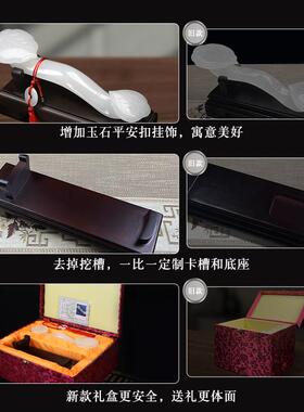 正品天然古玉石如摆件迁家居饰品客厅电视柜玄关意博架装饰乔新居