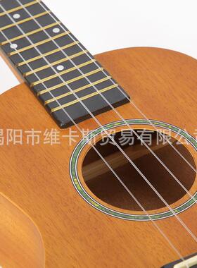23寸尤克里里桃花芯ukulele夏威夷四弦琴小吉他简单易学入门乐器