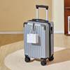 New 18-inch small password suitcase for men and women, lightweight leather suitcase, universal wheel trolley case, cute