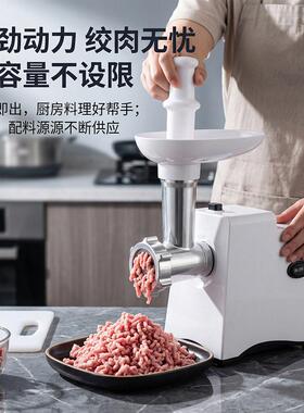 电动绞肉机家用多功能搅碎肉灌肠绞馅机小型全自动灌香肠机