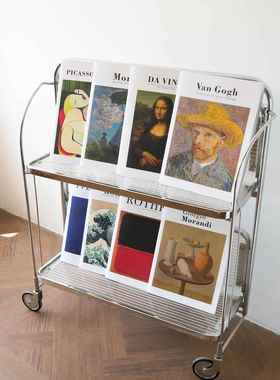 北欧风杂志摆件民宿装饰书画册ins拍照道具英文书直播间场景布置