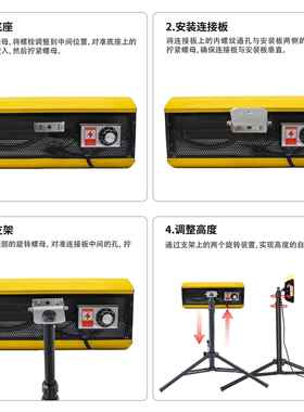 2000W红外汽车烤漆灯烤漆房喷漆烤灯手持油漆烤灯汽车修补