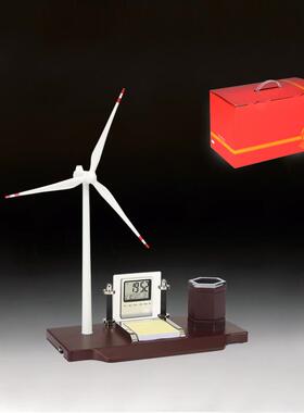 太能光伏板风车海上电风学风机科实验模型D阳IY定购摆太阳能风件