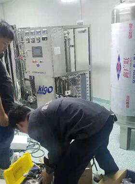 小型实验室超纯水机0.5吨双级反渗透+EDI纯化水设备检测用水系统