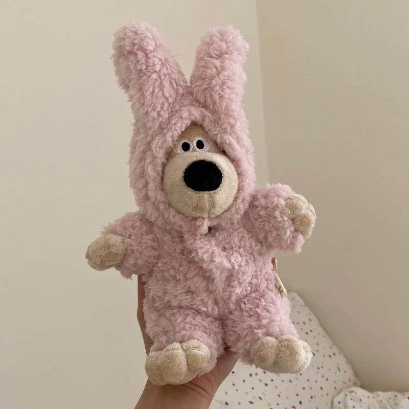 粉兔连衣狗毛绒公仔可爱创意玩偶送女友情人节礼物粉毛衣修狗娃娃,淘宝优惠券,粉丝福利购,淘宝优惠卷