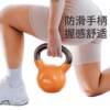 Cast iron solid fitness dip plastic competitive women's home men's fitness equipment lifting pot dumbbell shaping squat training