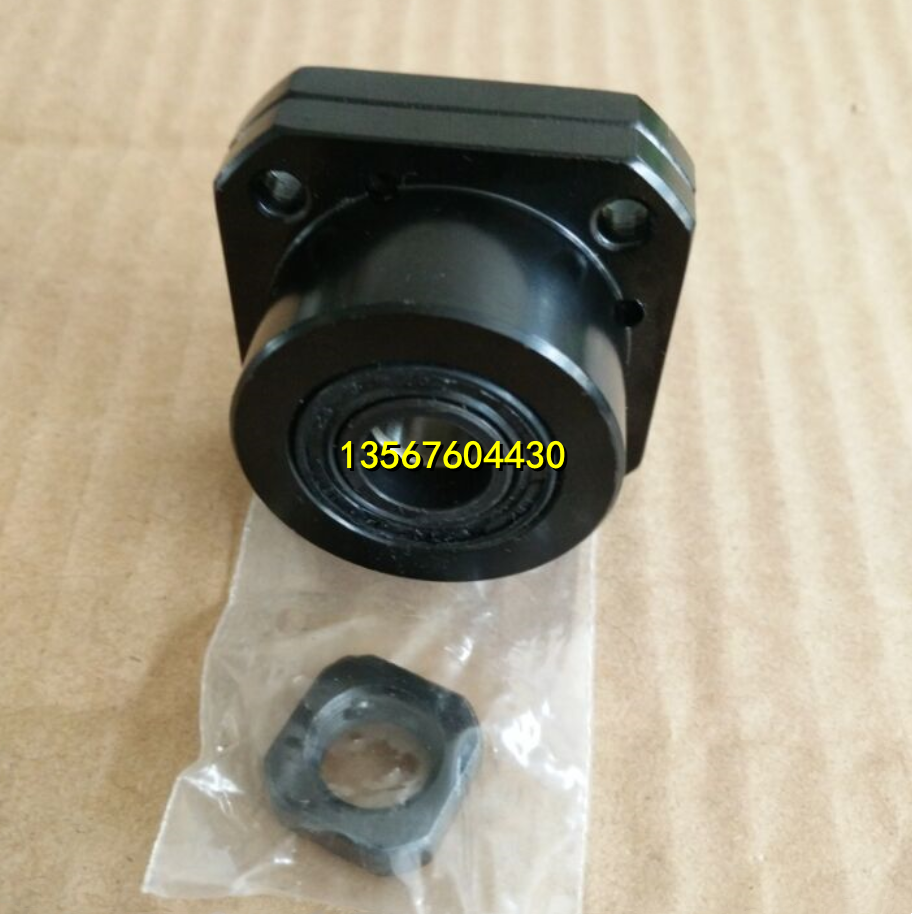 滚珠丝杠支撑座FF/FK6 8 10 12 15 17 20 25 30 40丝杆固定座C5级-图2