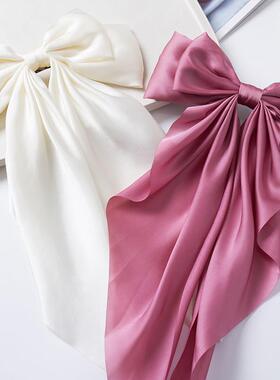 Red bow tie hairpin female Headband hair accessories clip