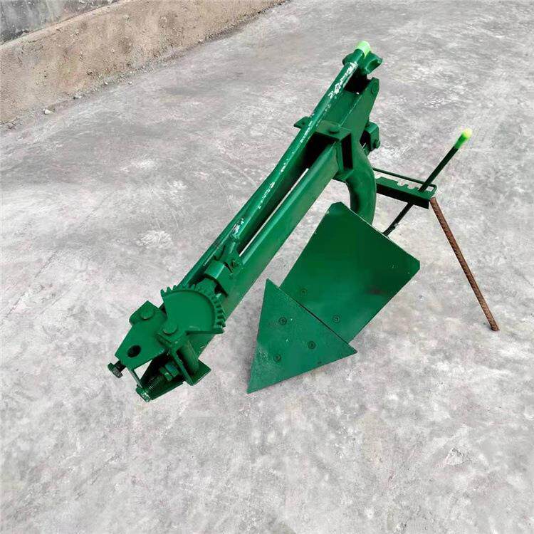 Rural farmland management flip-turn plow adjustment micro-tiller handheld 192 tractor set multi-speed single-share plow