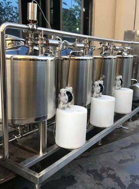 分体式全自动CIP清洗设备移动CIP清洗系统饮料生产用设备