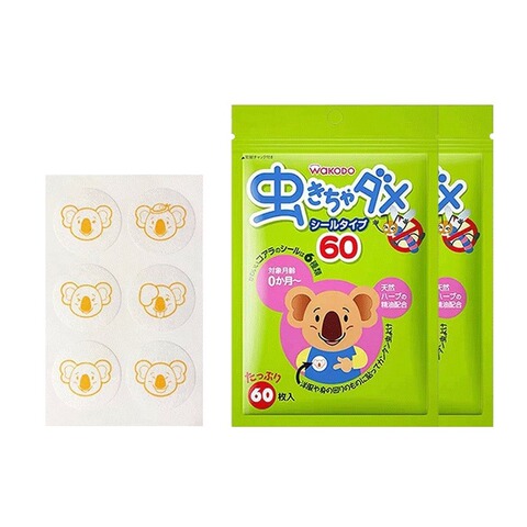 和光堂60枚驱蚊贴婴童防蚊贴