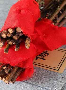 镇宅老桃木野生桃枝婴儿孕妇宝宝惊吓啼哭护身桃树枝安宅保平安