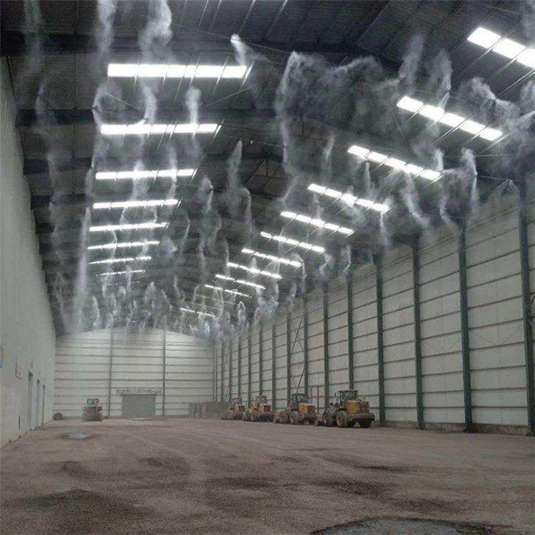 Workshop dust reduction enclosure spray system fully automatic intelligent fog machine construction site enclosure atomization spray equipment