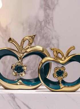 现代电视柜酒柜装饰品陶瓷摆饰轻奢高档家居客厅玄关乔迁新居礼品