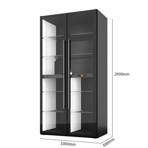 领顿电子干燥柜DH-1200D防潮文件柜大容量镜头相机柜防潮衣柜 - 图1