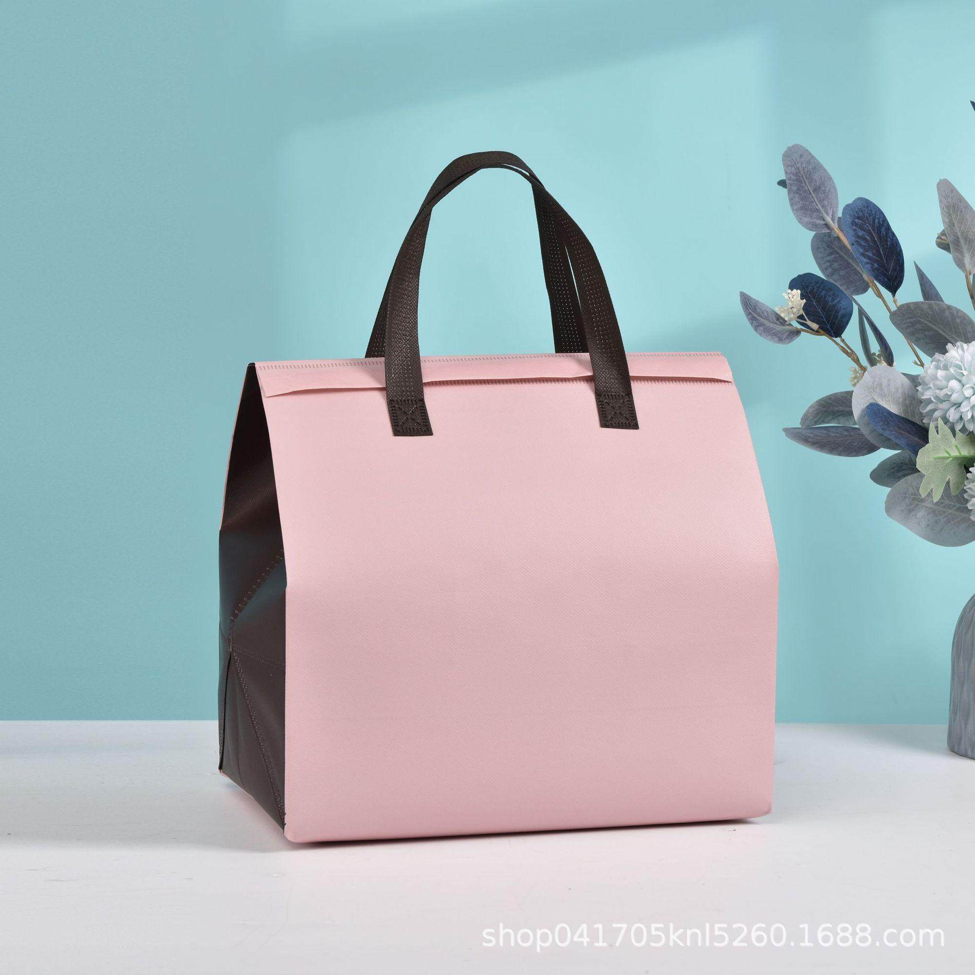 高档外卖带烧烤无纺布定制保温保冷袋手提袋子铝箔打包做logo,淘宝优惠券,粉丝福利购,淘宝优惠卷