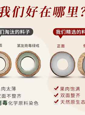 原生态白玉菩提根戒指手工diy礼物半成品材料包情侣对戒项链男女
