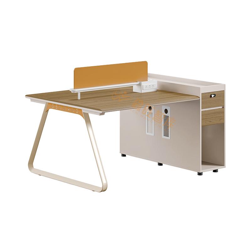 Spot two-person card space desk 4-person screen office desk double-station four-person desk staff computer desk