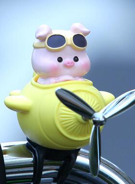 电动车装饰小配件摆挂件儿童自行车摩托 托装饰公仔公路电瓶平衡