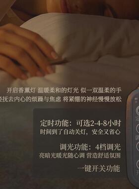 JOLAN香薰灯融蜡灯台灯氛围灯无火香薰室内摆件融烛灯520生日礼物