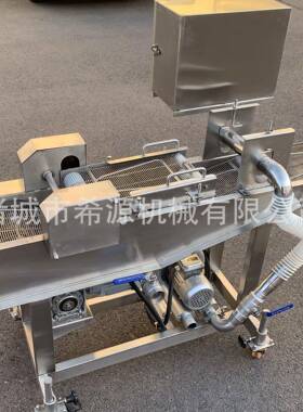 全自动浸浆机 浓浆裹涂鱿鱼圈浸浆机 浸入式带鱼上浆机厂家现货
