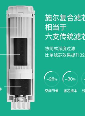 施尔(Siwer)净水器大流量RO膜反渗透富锶矿物质水直饮厨下净水机