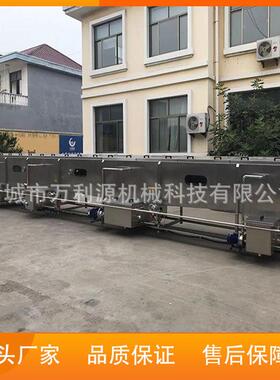 万利源隧道式喷淋杀菌线苹果醋果酱巴氏杀菌设备