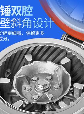 大祥流水式粉碎机三七材超细打粉机锤式五谷杂粮磨粉研磨机