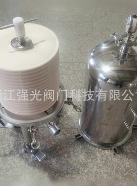 卫酒生级大食品级不锈钢洁净流量威士忌葡萄773酒过清膜堆滤器