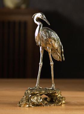 黄铜吊车逸格连科家居装饰客厅橱柜办公室桌面入口装饰高档礼品