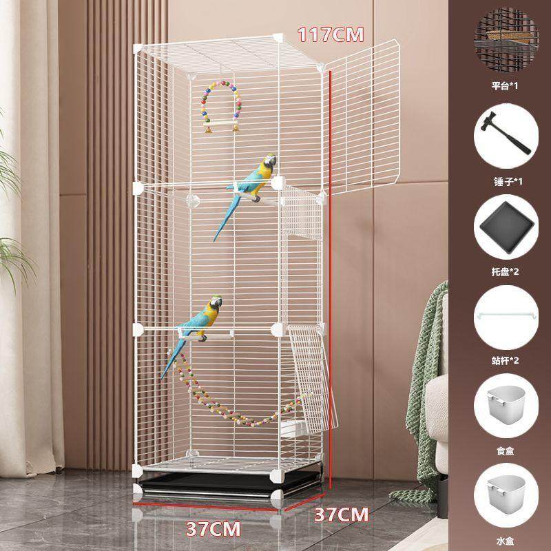 鸟笼虎皮鹦鹉豪华大型大号玄凤玉鸟画眉繁殖笼专用铁艺鸟笼子,淘宝优惠券,粉丝福利购,淘宝优惠卷