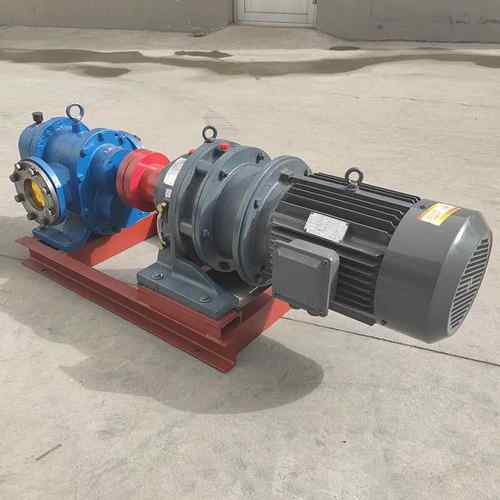 现货LC罗茨泵高粘度石油油漆涂料树脂输送泵地毯胶沥青保温转子泵 - 图0