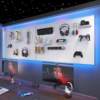 E-sports hole board custom room decoration storage rack computer desk background study wall hanging board storage display rack
