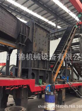 质量保证移动破碎站 建筑垃圾移动式破碎站 流动式鹅卵石制砂机