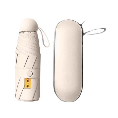 Mini Pocket Umbrella Women UV Small Umbrellas 260g Rain Wome - 图3