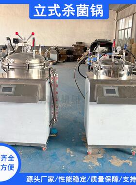 高温杀菌锅150L小型实验室高温高压灭菌锅粽子宠物食品灭菌锅