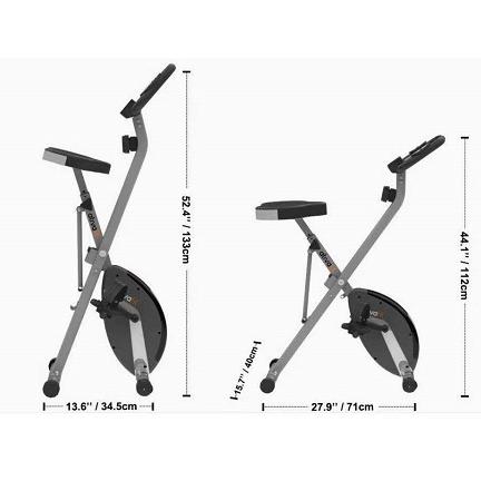 Dynamic bike home silent magnetically controlled folding exercise bike fitness equipment indoor portable pedal exercise bike