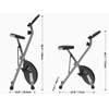 Dynamic bike home silent magnetically controlled folding exercise bike fitness equipment indoor portable pedal exercise bike