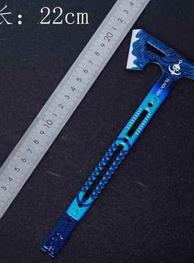 三角洲行动周边53cm 黑海战斧PU款 武器模型摆件 玩具手办兵器