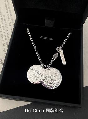 正品鱼说 情侣链925项纯银 原创女计记忆星球刻字设字母送友生日
