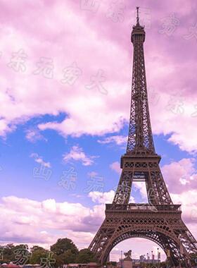 大型发光巴wyt413-0埃菲尔铁塔模创意地标建筑婚纱摄影黎户落地道