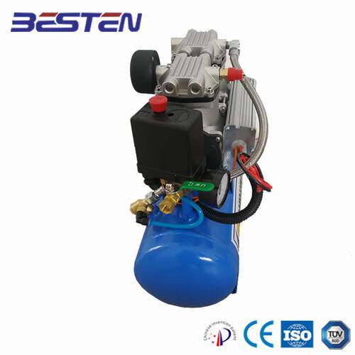 北京活塞式无油空压机头气泵特种高温70摄氏度BW501/7-24可调节 - 图2